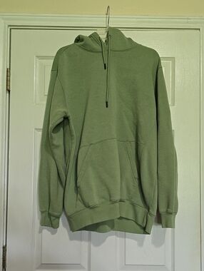 BCG Light Sage Green Pullover Hoodie - Size XL
